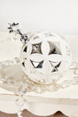 5” Glass Star Faceted Ornament