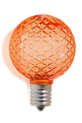 G50 Wonderful LED SMD Bulb (25 bulbs/bag) - Faceted, Orange