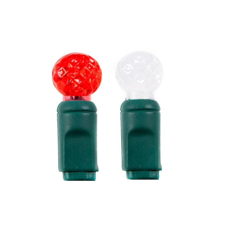 G12 70L 4" Spacing – Candy Cane LED String Lights