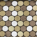 Cut Velvet Upholstery Fabric Polka Dot Buddha
