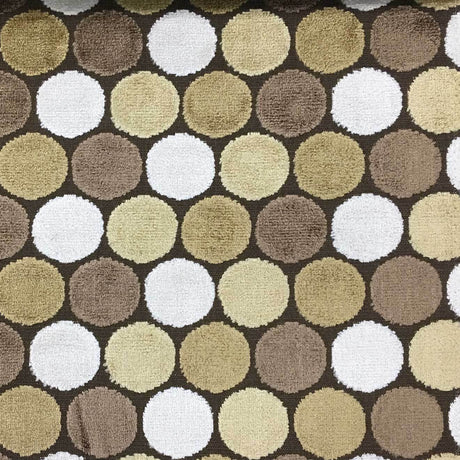 Cut Velvet Upholstery Fabric Polka Dot Buddha