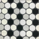 Cut Velvet Upholstery Fabric Polka Dot Buddha