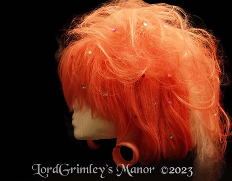 character-inspired synthetic wig fiber costume wig for halloween costumes and displays