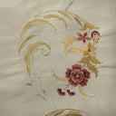 Embroidered Floral Drapery Window Curtain Fabric Daisy