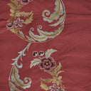 Embroidered Floral Drapery Window Curtain Fabric Daisy