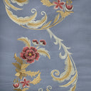 Embroidered Floral Drapery Window Curtain Fabric Daisy