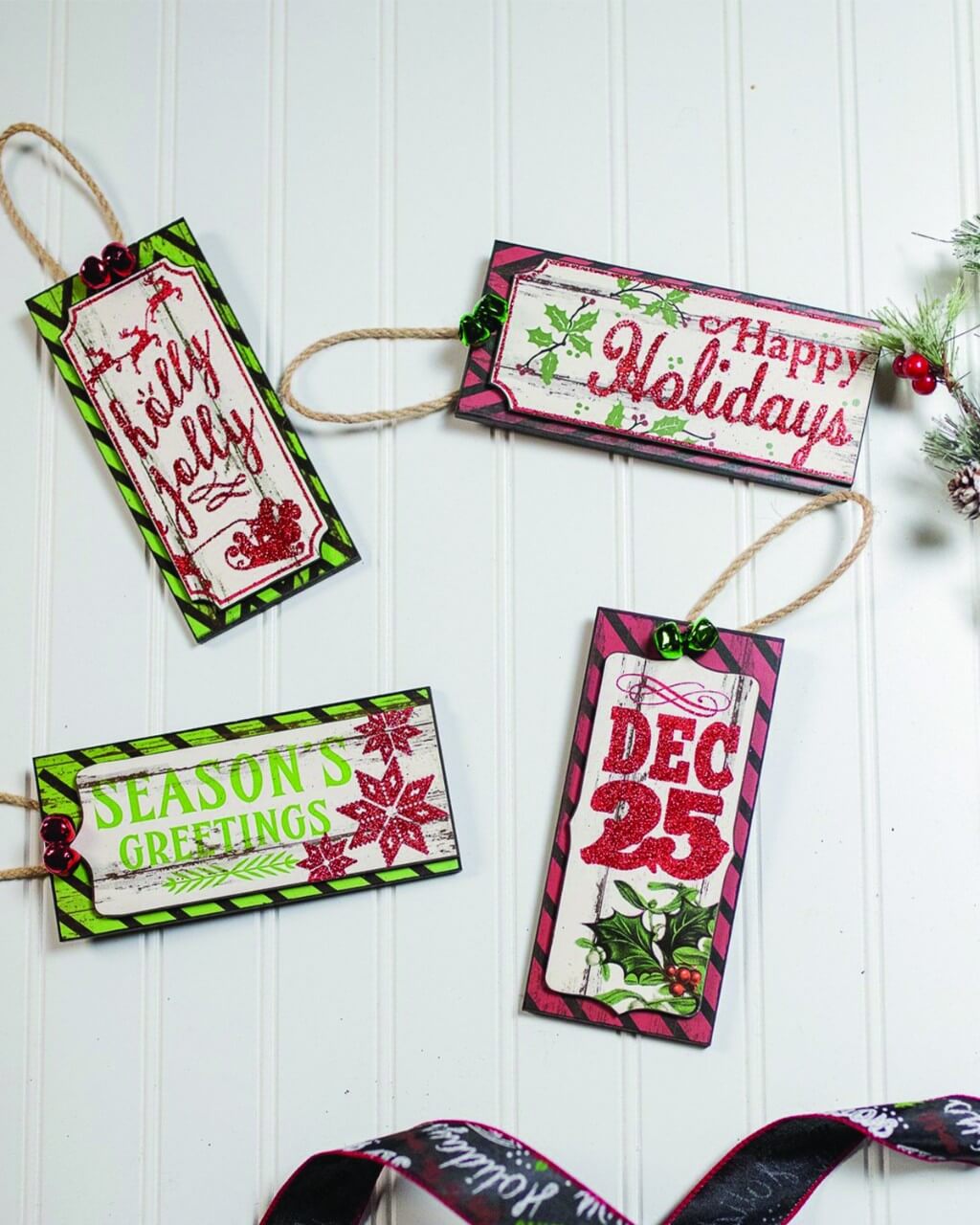 Nostalgia Christmas Tag Ornaments