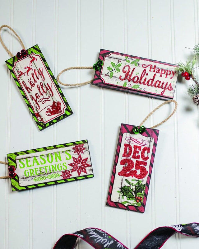 Nostalgia Christmas Tag Ornaments