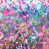 Foil Printed Spandex Dancing Music