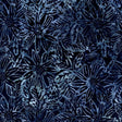 Cotton Wideback Fabric Dark Blue Large Floral Luna