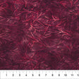 Cotton Wideback Fabric Dark Red Twiggy B83701-25