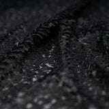 Sequin Mesh Fabric Black