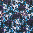 Athletic Jersey Knit Poly Spandex Olympus Dark Arty Swirl
