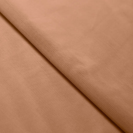Power Mesh Nylon Spandex Fabric - 4-Way Stretch, 58" Width, 83 GSM (1 Yard)