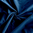 Polartec Powerstretch Fleece Knit Fabric Dark Blue Striated