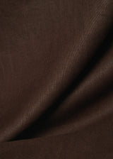 Pure Linen Dark Chocolate Fabric