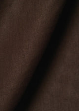 Pure Linen Dark Chocolate Fabric