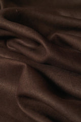 Pure Linen Dark Chocolate Fabric