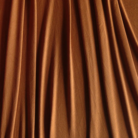 Bamboo Spandex Jersey Knit Fabric Dark Copper