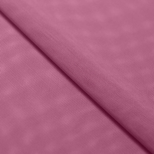 Power Mesh Nylon Spandex Fabric - 4-Way Stretch, 58" Width, 83 GSM (1 Yard)