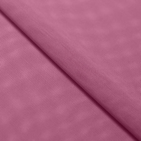Power Mesh Nylon Spandex Fabric - 4-Way Stretch, 58" Width, 83 GSM (1 Yard)