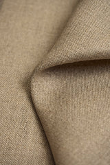 Pure Linen Dark Natural Upholstery Fabric