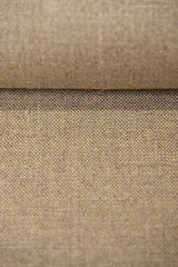1 Yard Solid Dark Natural Pure Irish Linen Fabric 15.5 oz Softened 54 Inches Wide