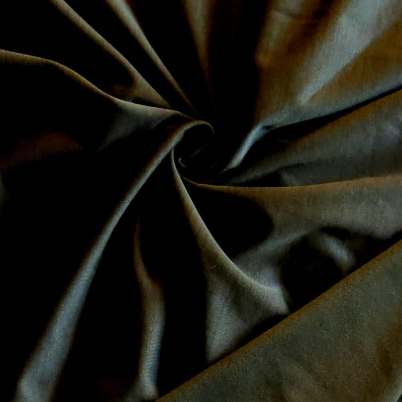 Polartec Powerstretch Fleece Knit Fabric Dark Olive Striated