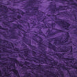 Dark Purple Flocking Crushed Velvet Upholstery Fabric,