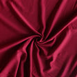 Bamboo Organic Cotton Spandex Jersey Knit Fabric Dark Red