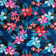 Swim Knit Nylon Spandex Dark Tropics 4-Way Stretch