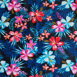 Swim Knit Nylon Spandex Dark Tropics 4-Way Stretch