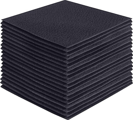 Acrylic Felt Craft Sheets Dark Gray