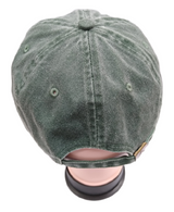 Mega Cap Cotton Twill Cap - Dark Green, Six Panel, Low Profile, Unstructured (1 Piece)