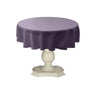 Tablecloth Dull Bridal Satin Fabric - Solid Color, 58" Round (1 Piece)