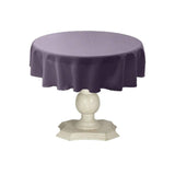 Dull Bridal Satin Fabric - Solid Color, 51" Round (1 Piece)