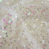 Darling Spandex Sequin Fabric - Embroidered Sequin, 46/47" Width (1 Yard)