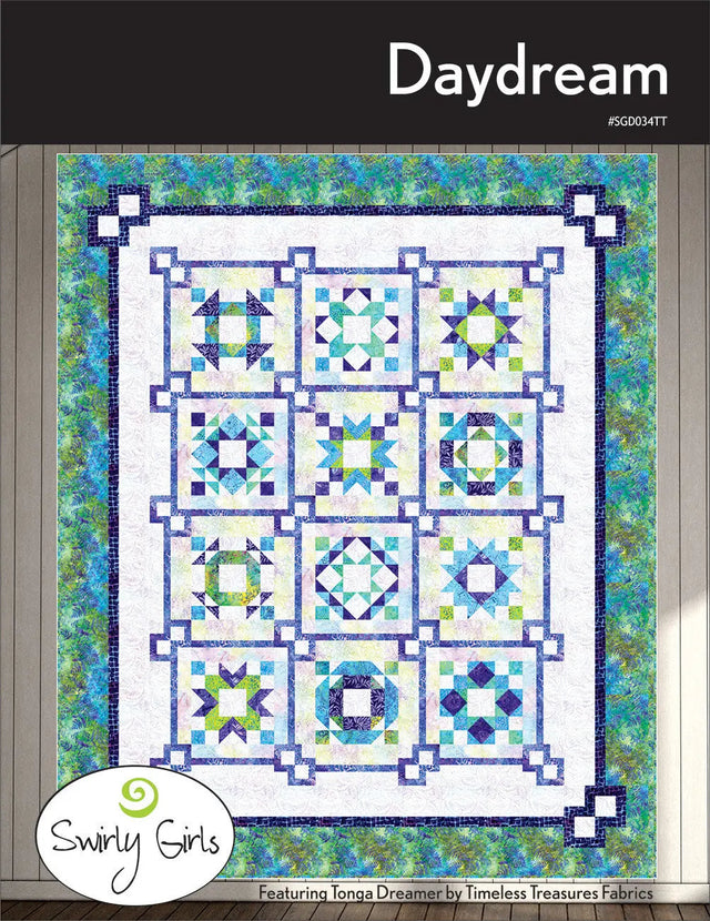 Quilt Pattern Daydream Featured In Timeless Treasures Dreamer