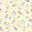 Cotton Print Daydreams Small Leaves Fabric 44/45"