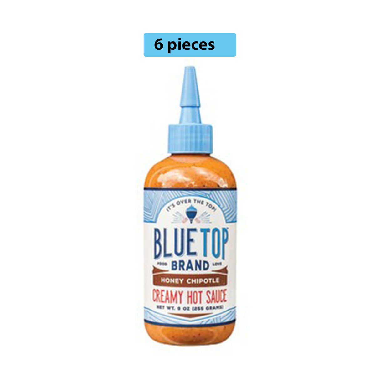 BLUE TOP BRAND HONEY CHIPOTLE CREAMY HOT SAUCE 9 OZ SQUEEZE BOTTLE