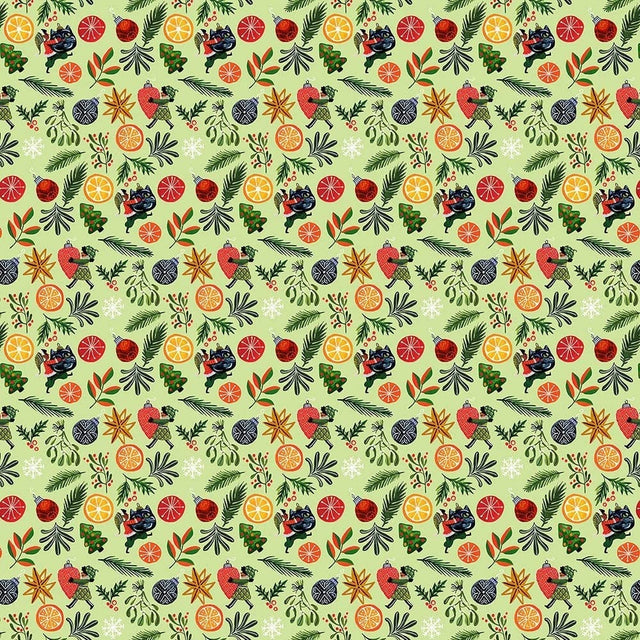 Quilting Cotton Fantastical Holiday Pixies Multi Dear Stella