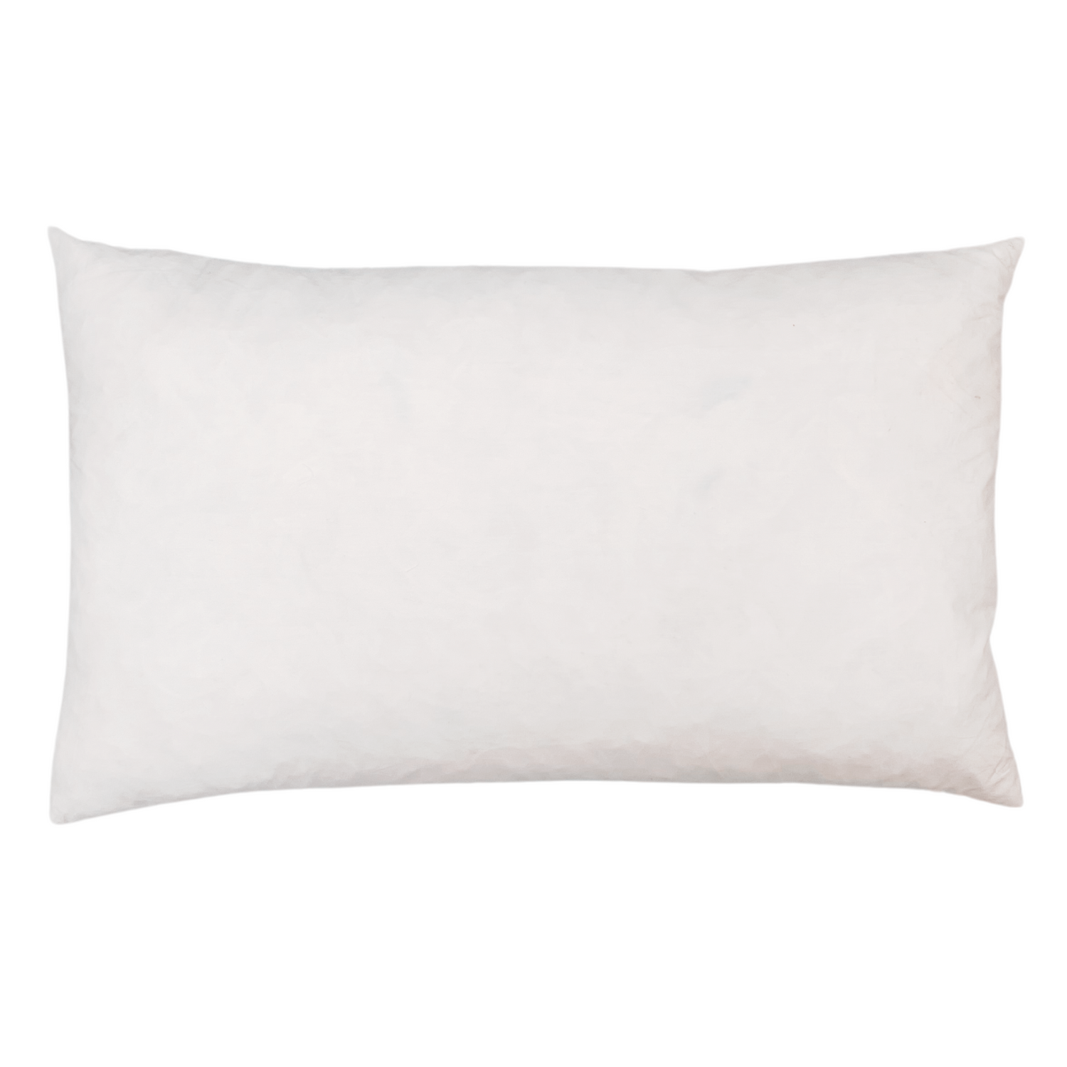 Duck Feather Throw Pillow Inserts Set of 2 White