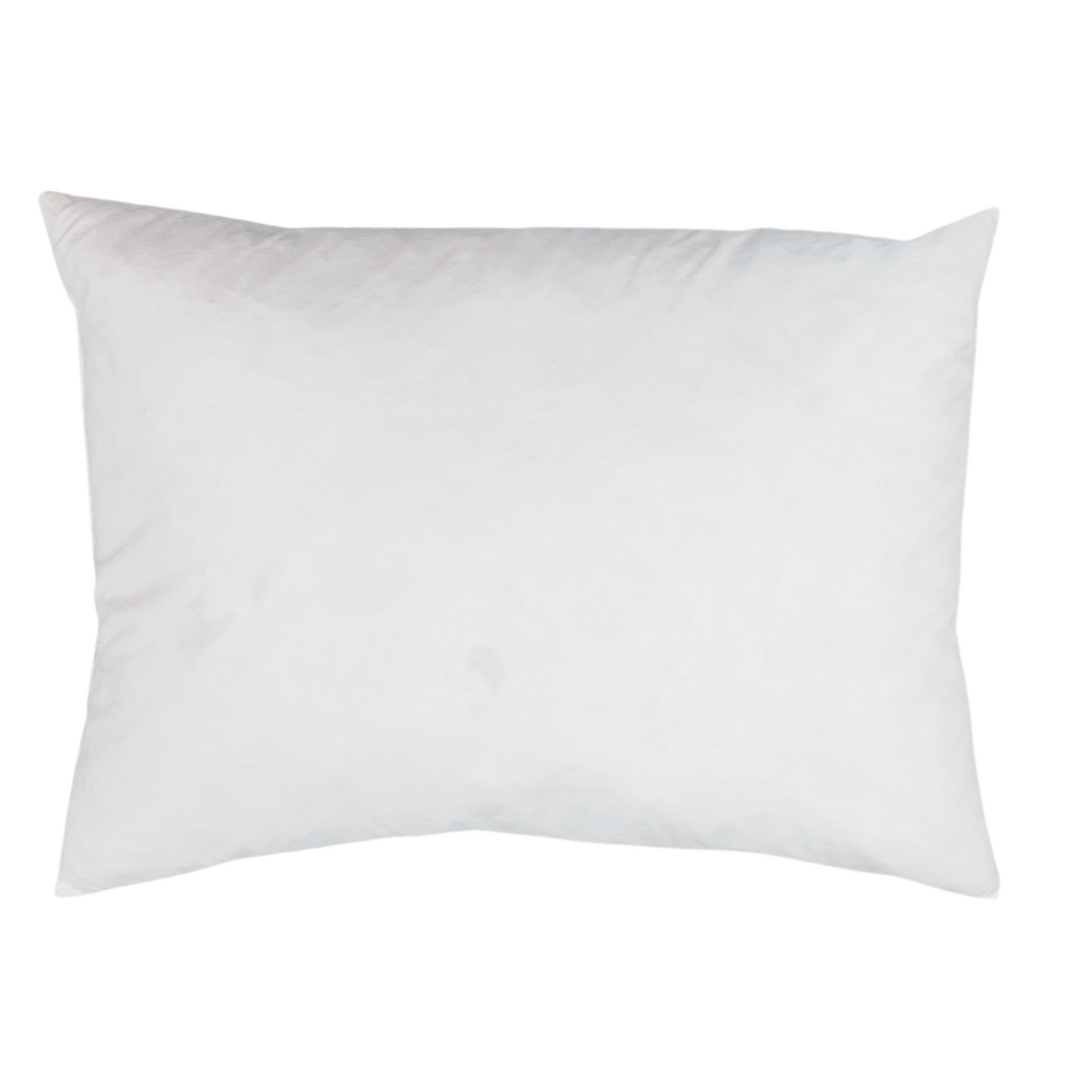 Duck Feather Throw Pillow Inserts Set of 2 White