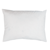 Duck Feather Throw Pillow Inserts Set of 2 White