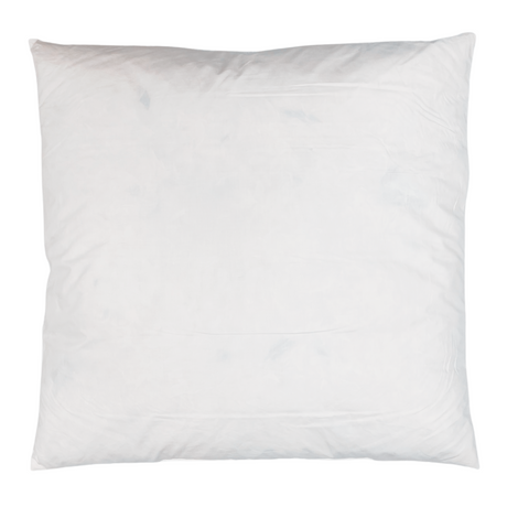 Duck Feather Throw Pillow Inserts Set of 2 White