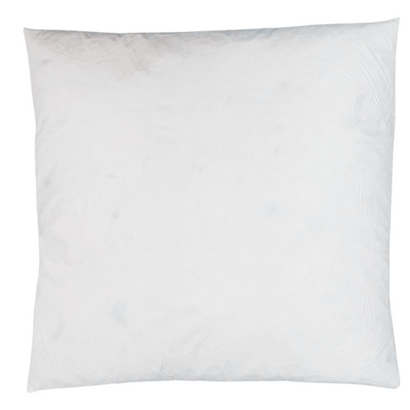 Duck Feather Throw Pillow Inserts Set of 2 White