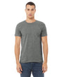 Bella Canvas 3001CVC Cotton Poly Fabric - Deep Heather, Heathered, Short Sleeve, Crewneck (1 Piece)