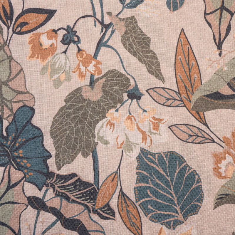 Polyester Tropical Print Upholstery Fabric Delia