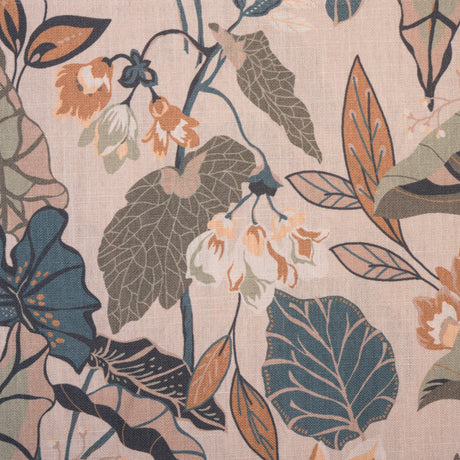 Polyester Tropical Print Upholstery Fabric Delia