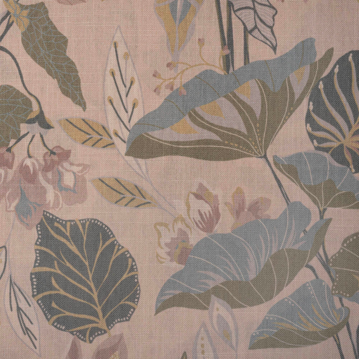 Polyester Tropical Print Upholstery Fabric Delia